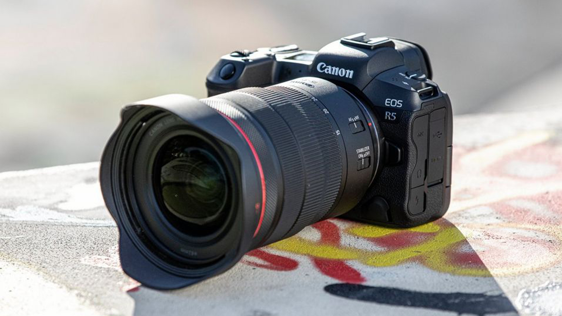 Four years old and still leading the pack: the Canon EOS R5